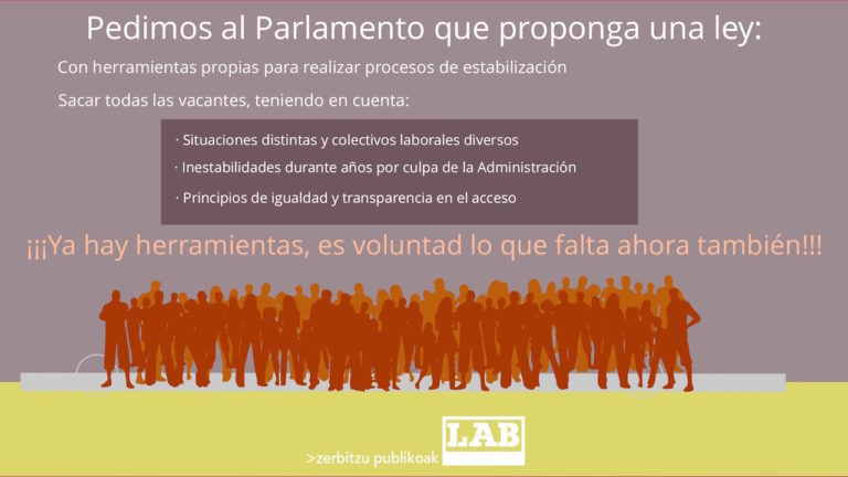 La oportunidad para la estabilidad en el empleo público a la espera de la sentencia de Europa