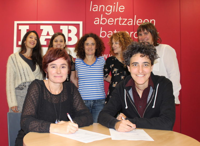 Feminismoan trebatzen jarraitzeko hitzarmena berritu dugu Emagin-ekin