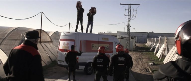 Bost hilabeteko espetxe zigorra ezarri diete Huerta de Peraltan enpresa greba eskubidea urratzen ari zela salatzeko ekintza egin zuten bi sindikalistei