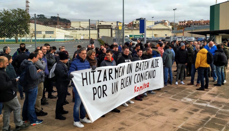 Mobilizazioei ekin diete Lasarteko Michelingo langileek, zuzendaritzaren jarrera miserablea salatzeko