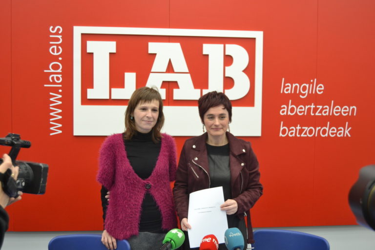 Jaurlaritzaren aurrekontu proiektuak ez du kalean dauden aldarri bakar bat bera ere jasotzen