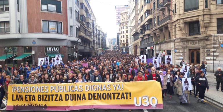 Patronalak eta instituzioek bi hilabetetan gure eskakizunak erantzuten ez badituzte, udaberrian borroken loraldi berria ekarriko dugula ohartarazi dugu