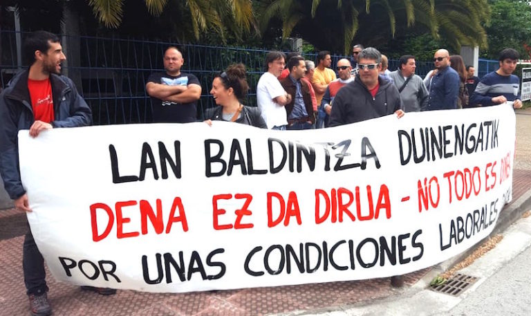 Gasteizko Lan arloko epaitegiak onartu du Tubacex enpresak, legez kanpo, langileak ordezkatu zituela 2018ko apirilean hitzarmenarekin lotutako grebetan
