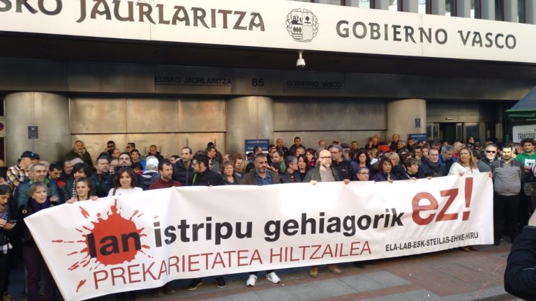 Zaldibarren gertatutako istripua sakon iker dadila exijitu dugu, baita erantzukizunak argitu daitezela eskatu ere