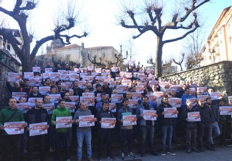 Gure indar guztiekin bultzatuko dugu Gipuzkoako  metalgintzako langileen aktibazioa, hitzarmen duin bat lortzeko