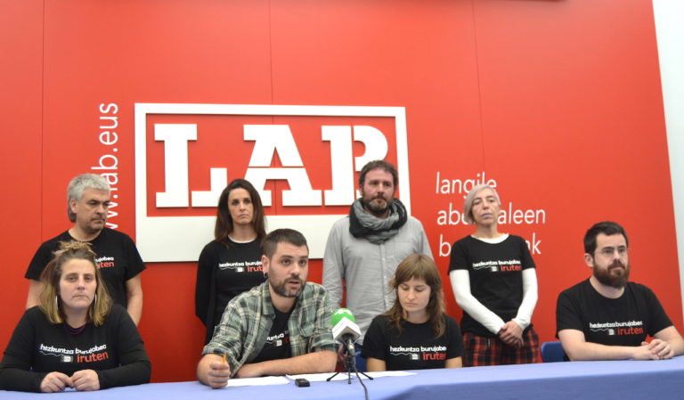 Hezkuntza Sailarekin 2018an sinatutako akordioa nagusiki bete arren, lanean jarraitzen dugu Lakuak hitza bete arte