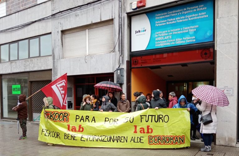 Fekoor-eko langileen bigarren lanuzte eta mobilizazio eguna etorkizun duinaren alde