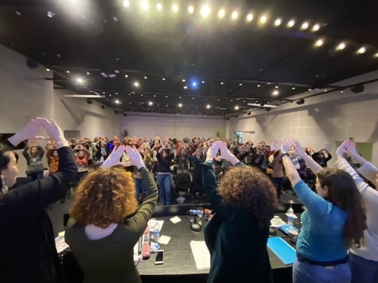 Sindikatu feministatzat dugu gure burua eta praktika feminista bateranzko bidea egiten ari gara