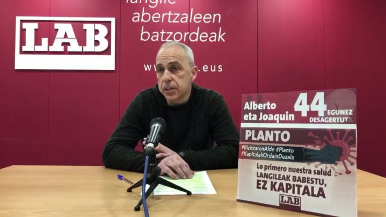 “Osasuna izan beharko litzateke lehentasuna, baina gobernuek zein patronalek jarduera ekonomikoa lehenetsi dute, biztanlegoa arriskuan jarriz”