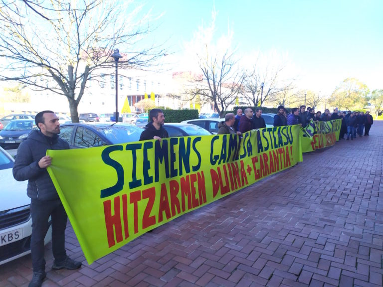 Asteasuko Siemens Gamesako greba mugagabea amaitu da, oso akordio ona lortuta