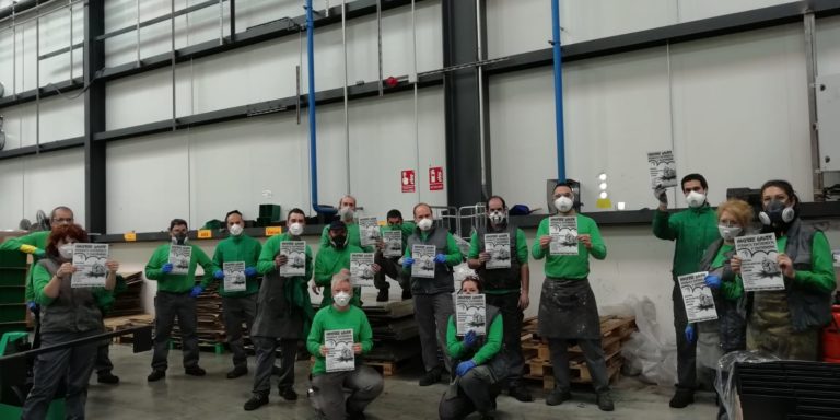 Enpresak irekitzeko, langileekin osasuna bermatzen dela adostea beharrezko izatea planteatu dugu