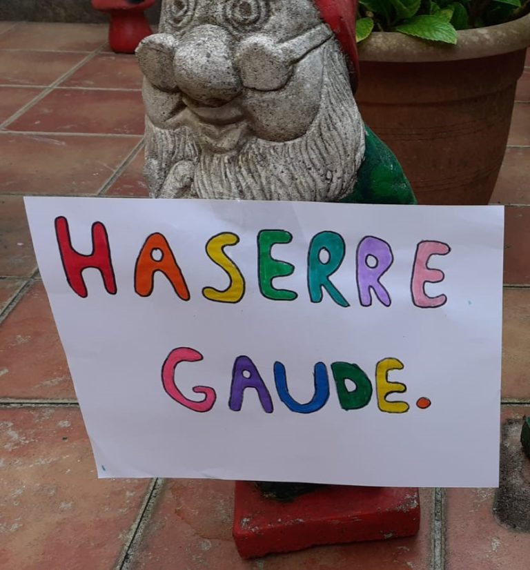 Garaia da haurren auziari heltzeko eta beharrezko segurtasun neurriekin kalera ateratzen hasteko