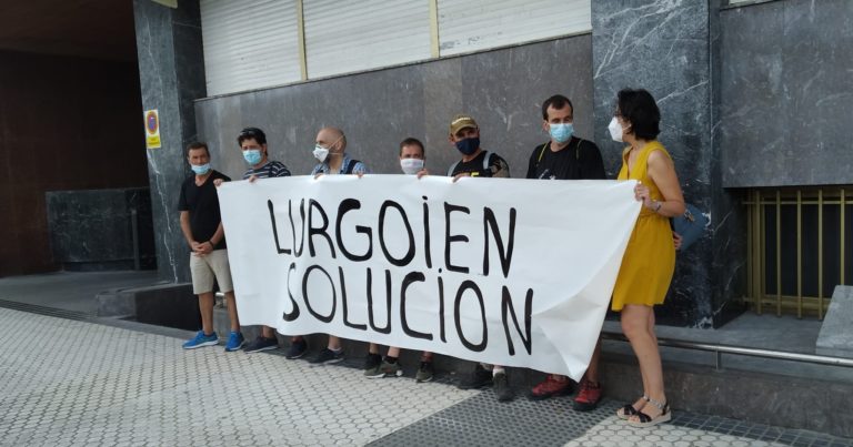 Hemos denunciado la situación de las y los trabajadores de Lurgoien y la intención de la empresa de despedirlos