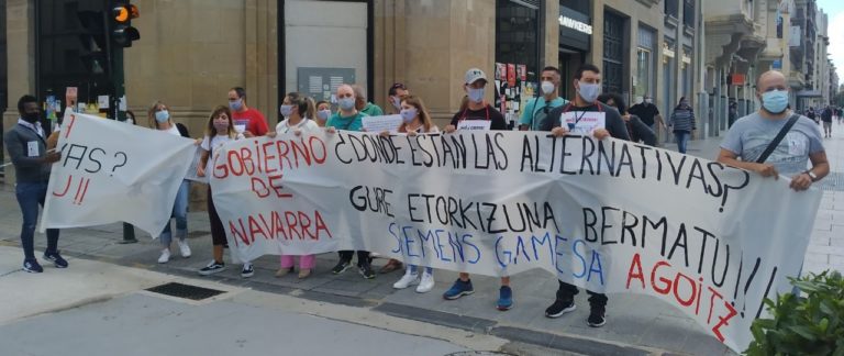 Agoitzeko Siemens Gamesako langileenganako gure konpromiso osoa berretsi dugu, enpresaren txantaia argi eta iraunkorraren aurrean