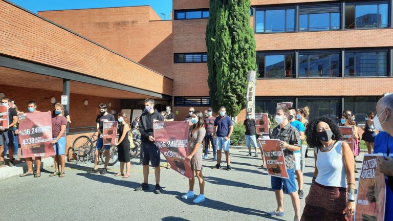 Ez dugu onartzen gazteen egoera prekario eta zaurgarriak beren etorkizuna zapuztea!