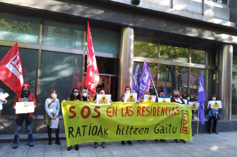 «La existencia y propagación del covid-19 ha supuesto un aumento inasumible de la carga de trabajo, pero no ha incrementado el personal en las residencias»