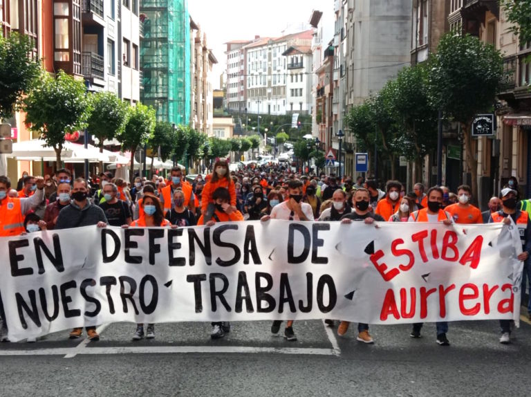 Denunciamos el boicot a la huelga de las y los trabajadores de la estiba del Puerto de Bilbao