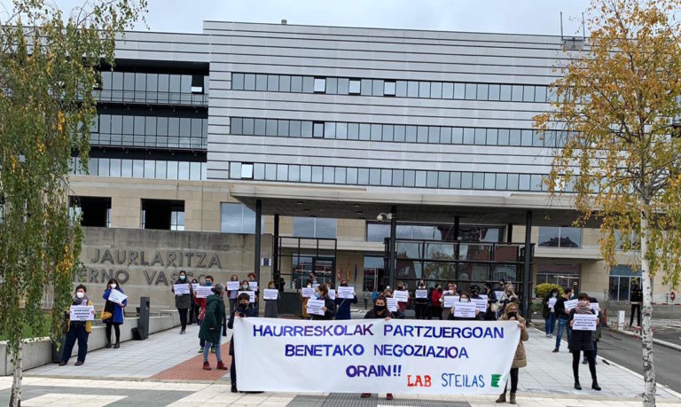 Seguimos sin convocatoria de mesa negociadora en Haurreskolak
