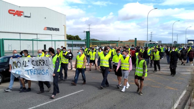 La lucha de Trenasa no ha acabado; animamos a seguir movilizándose por el empleo