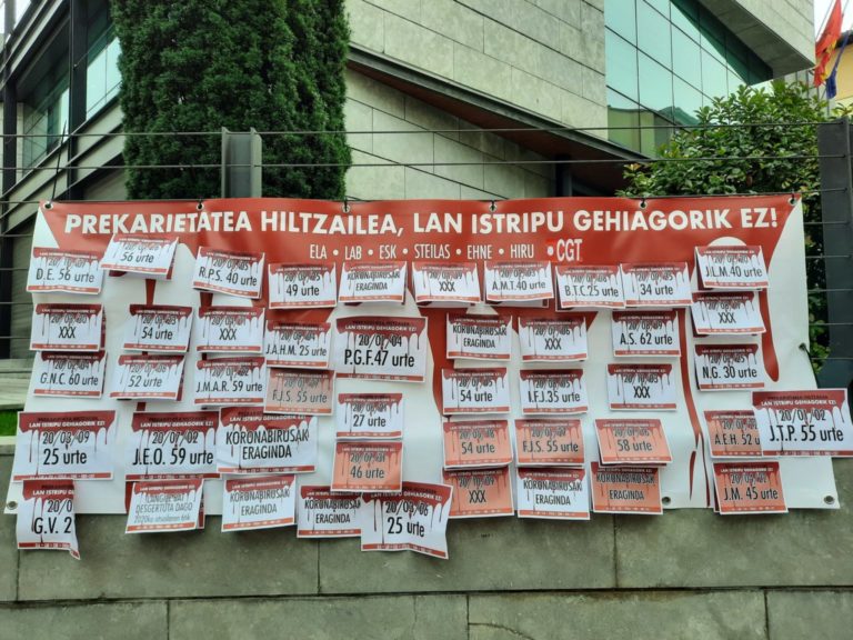 Lan istripuen pandemiaren aurrean, noiz hasiko da administrazioa neurri gogorrak hartzen?