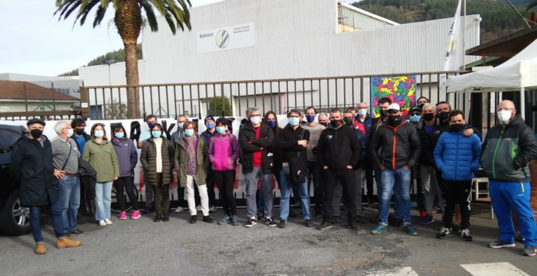 Kelvioneko langileek herritarrei dei egin diete ostiraleko manifestazioan parte hartzera