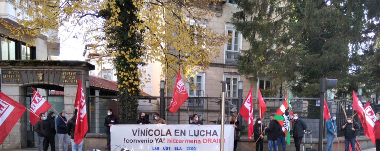 Hitzarmen duin bat eskatu dugu Arabako ardogintzarako