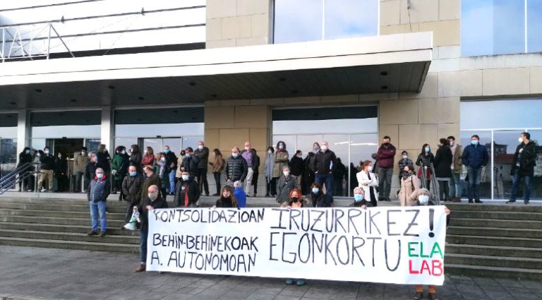 Eusko Jaurlaritzaren kontsolidazio proposamena ez da konponbidea