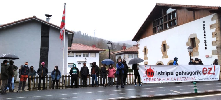 Azken lan heriotza salatu dugu Ezkion, hasi berri den urteko bigarrena