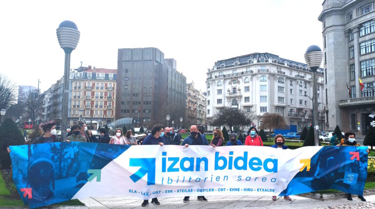 Euskal presoen eskubideen defentsan mobilizatu gara Bilbon