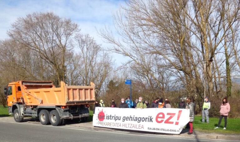 Hemos denunciado que la sangría de muertes en el trabajo no tiene fin