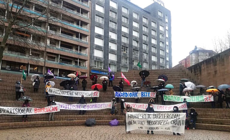 Hemos denunciado que llevamos dos meses sin noticias del Departamento de Educación en el Consorcio Haurreskolak