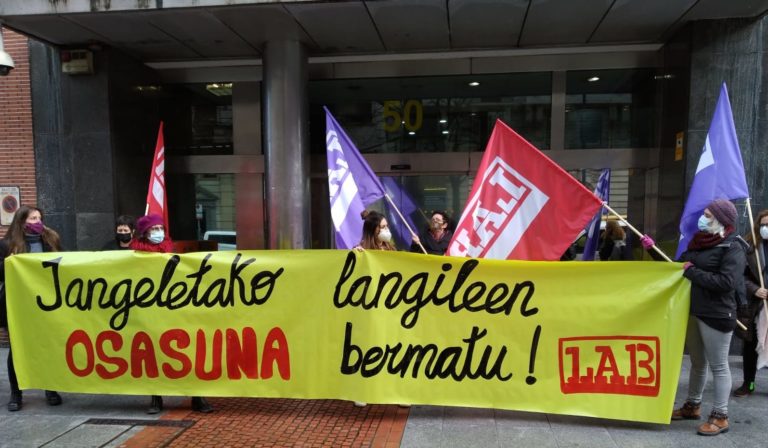 Hemos denunciado las inadecuados medidas de prevención de las trabajadoras de comedores escolares