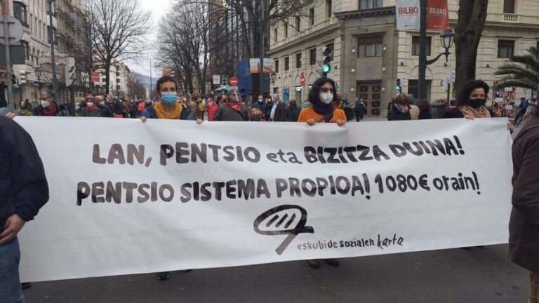 Pentsio sistema propio baten alde irten gara kalera