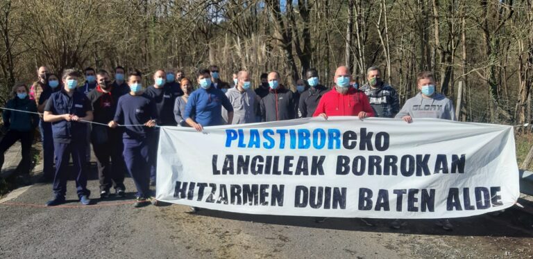 Felicitamos a la plantilla de Plastibor por el acuerdo conseguido #LortuDugu