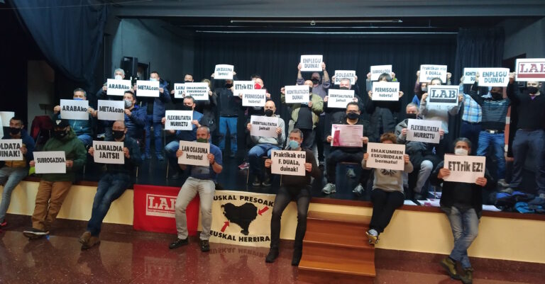 Impulsaremos la activación en el Metal de Araba para lograr un convenio digno