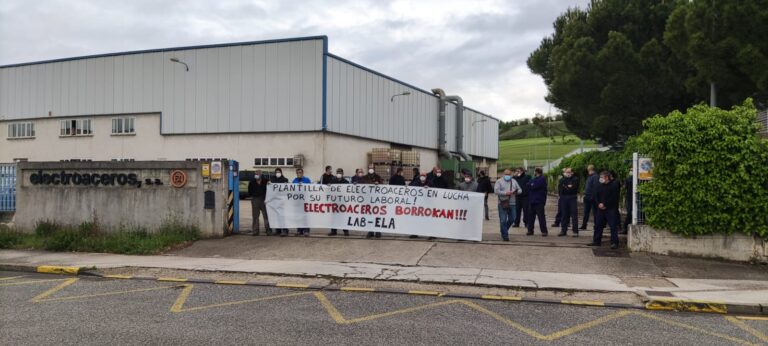 Hemos exigido a Electroaceros un plan de viabilidad que asegure los puestos de trabajo existentes en la empresa