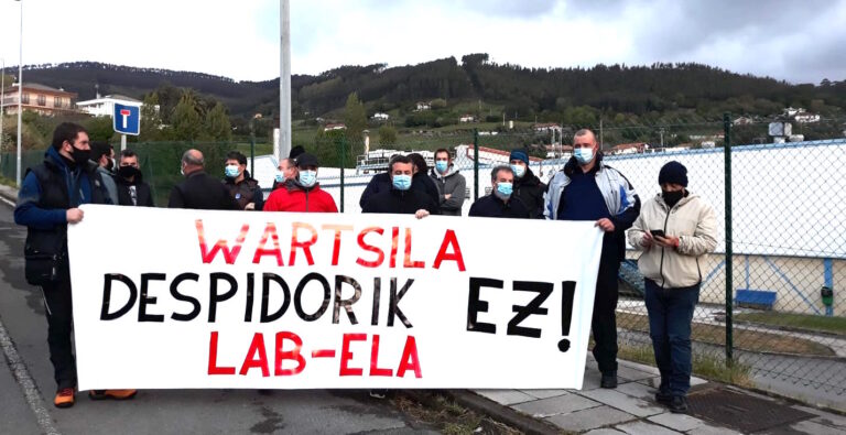 Cinco días de huelga en Wärtsilä tras cuatro despidos