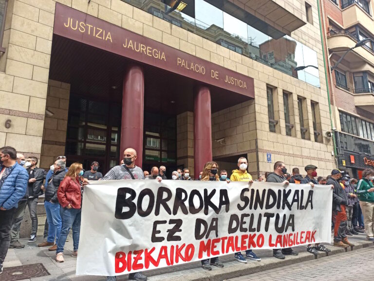«Las denuncias, las multas y la represión no pararán a los y las trabajadoras que decidan luchar por unas condiciones laborales y de vida dignas»