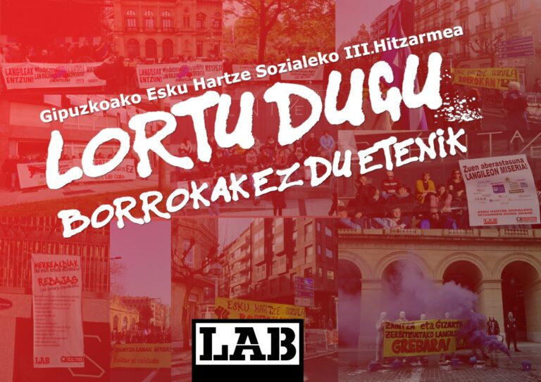 Hemos firmado el tercer convenio de intervención social de Gipuzkoa #LortuDugu