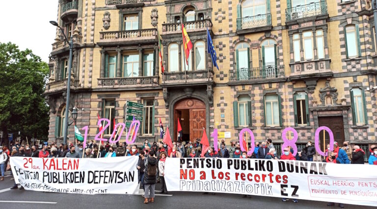 Garbiñe Aranburu: «Nos corresponde a todos y todas las trabajadoras luchar por unas pensiones públicas dignas»