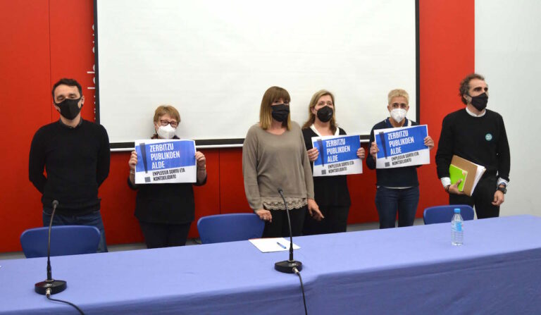 Seguiremos impulsando jornadas de huelga y movilizaciones hasta que se den los pasos necesarios para consolidar y crear empleo público y se refuercen los servicios públicos