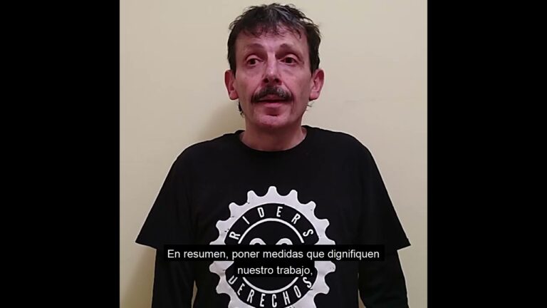 El reconocimiento de la relación laboral de las y los trabajadores de Glovo permitirá organizarse sindicalmente en el camino de dignificar las condiciones laborales #LortuDugu