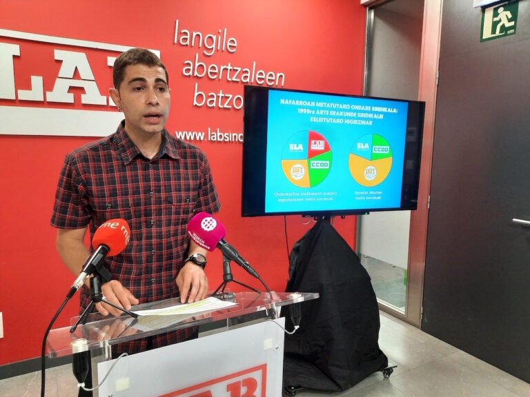 Somos el único de los cuatro principales sindicatos en Navarra que no dispone de patrimonio sindical