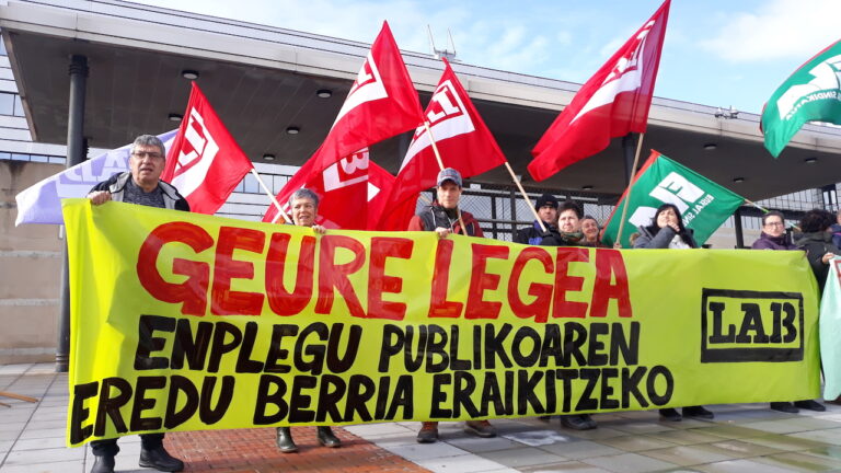 No permitiremos al PNV imponer su ley de empleo público