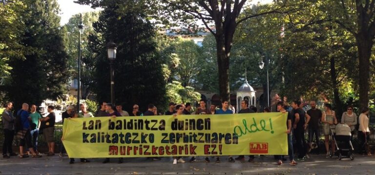 El caos generado con la nueva concesión de transporte público de Buruntzaldea es un reflejo de la escasa importancia que presta la Diputación de Gipuzkoa a los servicios públicos