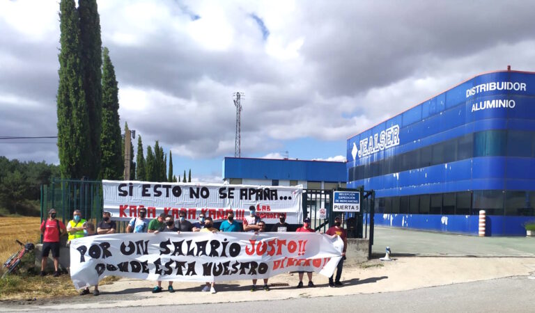 Arranca la huelga de una semana convocada en la empresa Jealser de Berrioplano