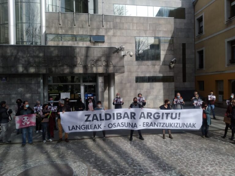 Zaldibar Argitu y la Carta de Derechos Sociales de Euskal Herria son excluidas del Caso Zaldibar