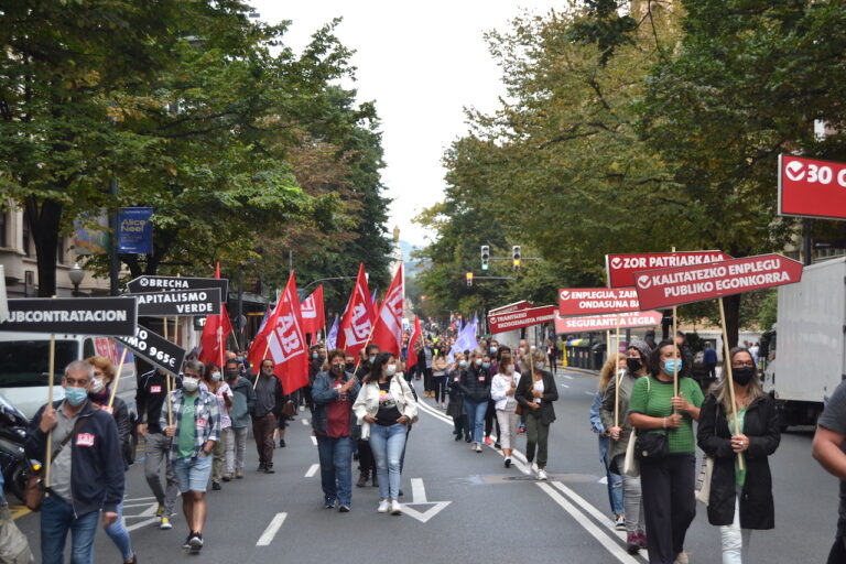 Garbiñe Aranburu: «Es aquí, en Euskal Herria, donde tenemos que hacer posible lo que no es posible en Madrid»