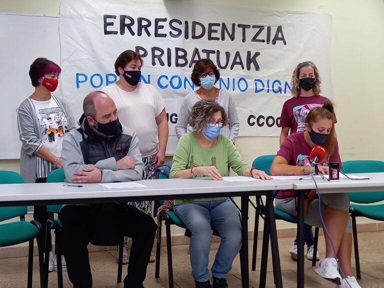 Hemos convocado a las asociaciones empresariales del sector de residencias de mayores de Araba a una reunión en el PRECO el 21 de septiembre