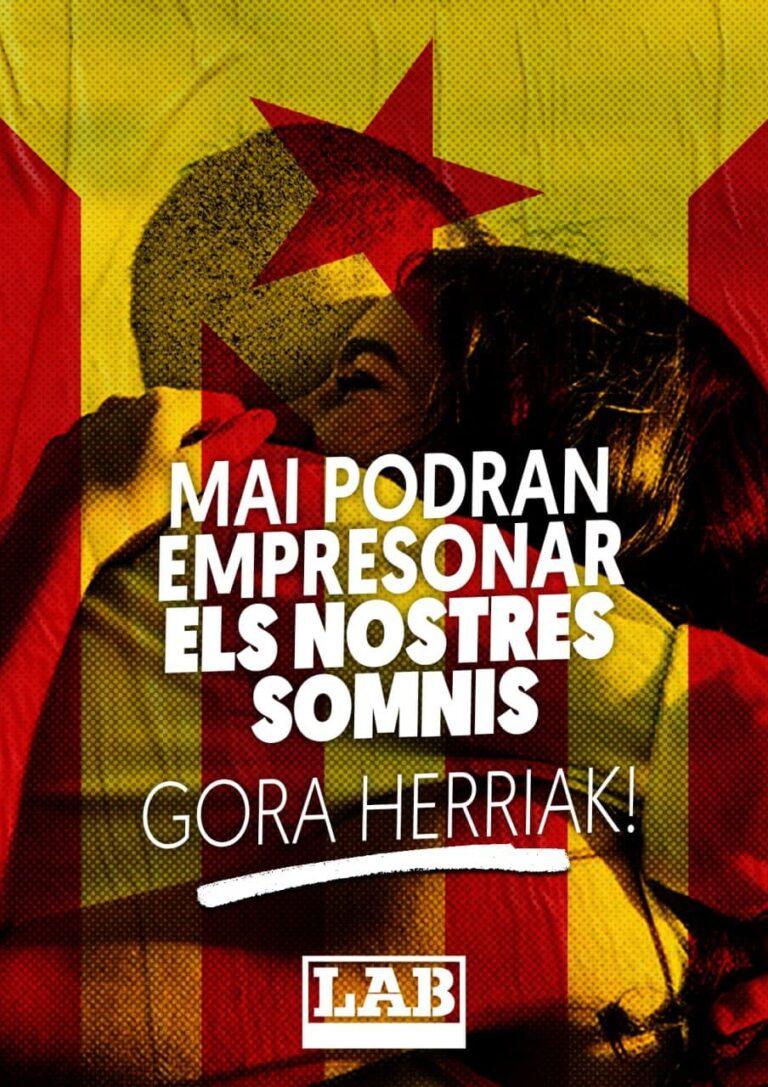 Pedimos la inmediata liberación de Carlos Puigdemont y reivindicamos la autodeterminación ante la represión